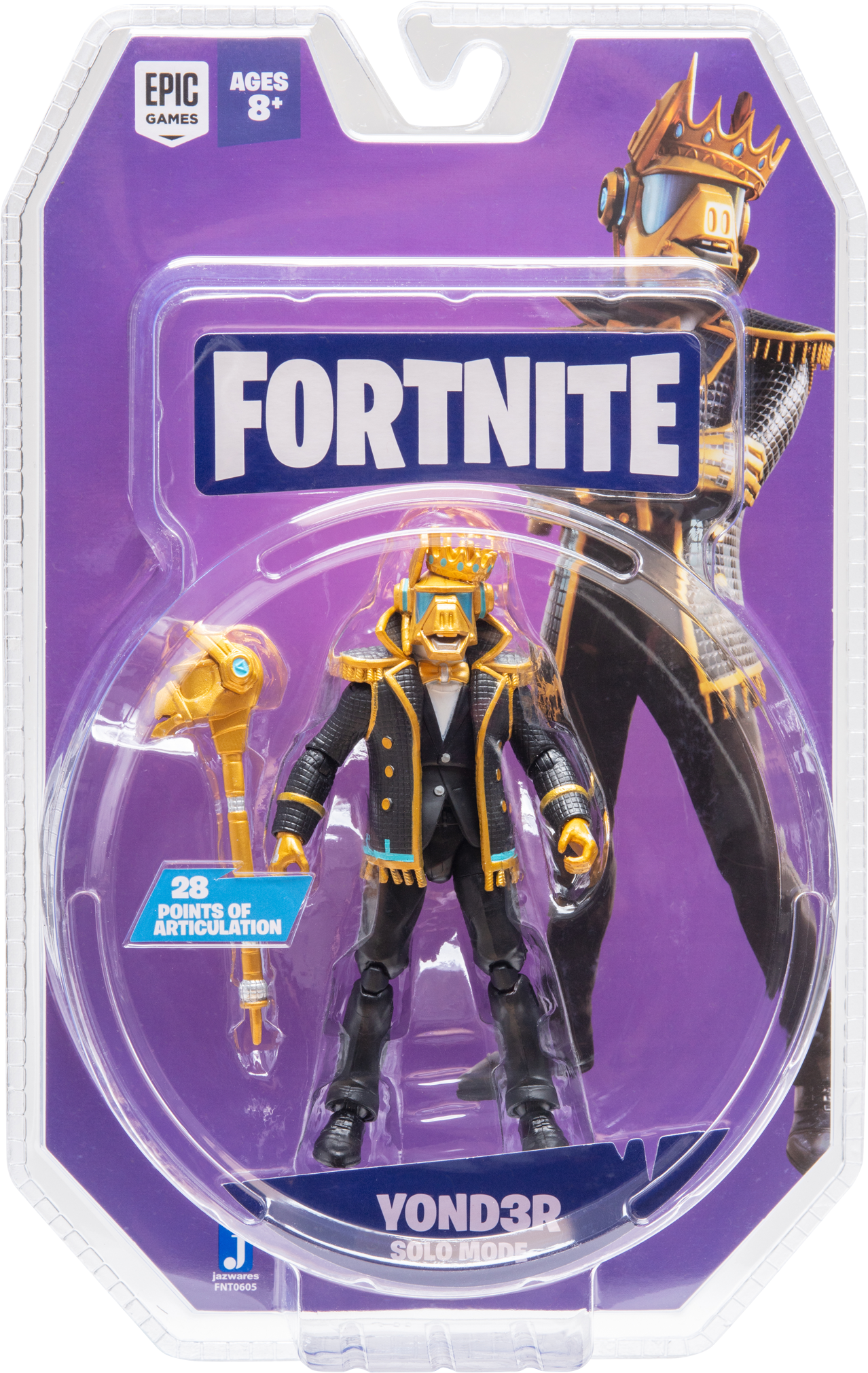 

Коллекционная фигурка Jazwares Fortnite Solo Mode Yond3r S6 (FNT0605)