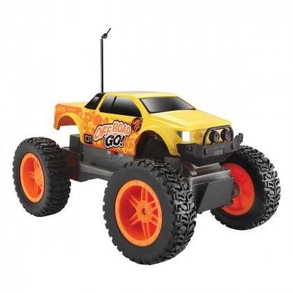 

Машинка Maisto Tech Off Road Go желтая на р/у (17-6325685)