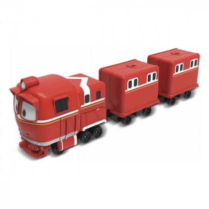 

Игровой набор Robot Trains Паровозик с двумя вагонами Альф (17-6086446)