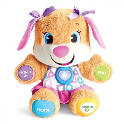 

Сестренка умного щенка Fisher-Price с технологией Smart Stages (рус) (17-6009772)
