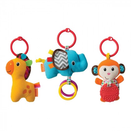 

Набор навесных игрушек Infantino Tag Along (17-6085592)