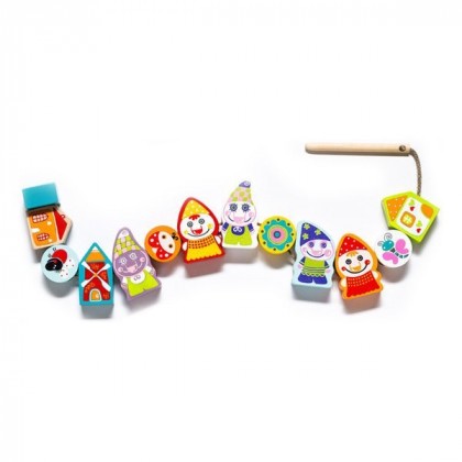 

Деревянная игрушка Cubika Гномы (17-6081180)