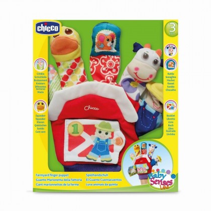 

Игрушка-перчатка Chicco Ферма (17-6802687)