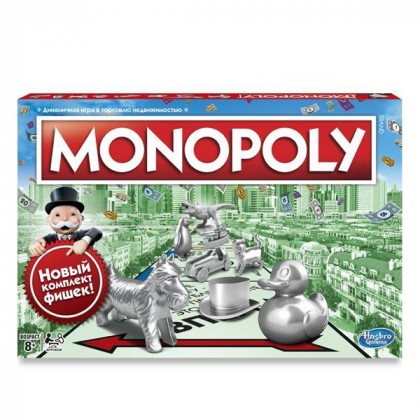 

Монополия Hasbro Классическая версия, обновленная (17-6984955)