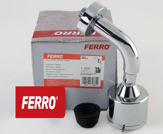 

Верхний душ FERRO NPG01