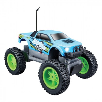 

Машинка Maisto Tech Off Road Go голубая на р/у (17-6325684)