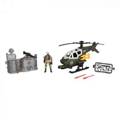 

Игровой набор Chap mei Helicopter Swift Attax Cолдаты (17-6086385)