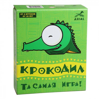 

Карточная игра Arial Крокодил (рус) (17-6150325)