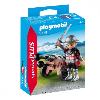 

Конструктор Playmobil Рыцарь с пушкой (17-6333998)