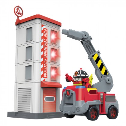 

Игровой набор Robocar Poli Пожарная станция с фигуркой Рой (17-6085955)