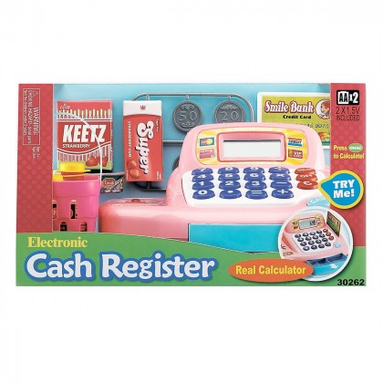 

Игровой набор "Кассовый аппарат", (розовый) (17-6066945)