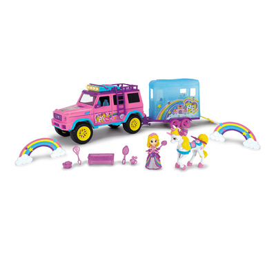 

Игровой набор Dickie Toys Девичий стиль Единорог и внедорожник с эффектами (3187000) (10-558555)