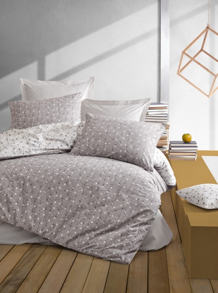 

Комплект постельного белья Cotton Box Ранфорс Minimal Mottle 200х220