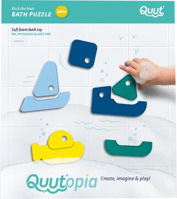 

Игрушка для ванной Quut Пазл-головоломка Челнок 8 элементов (5425031171737)
