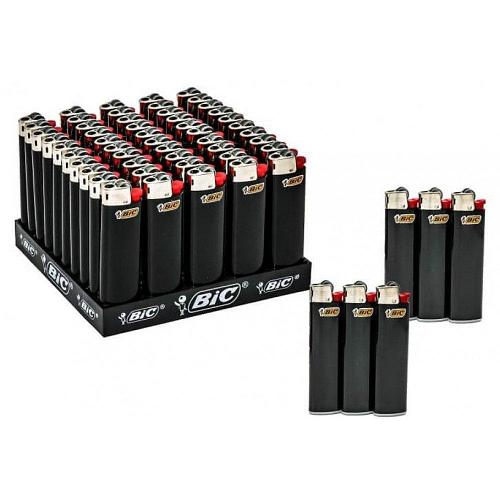 

Зажигалка BIC J23 миди черная 50 шт