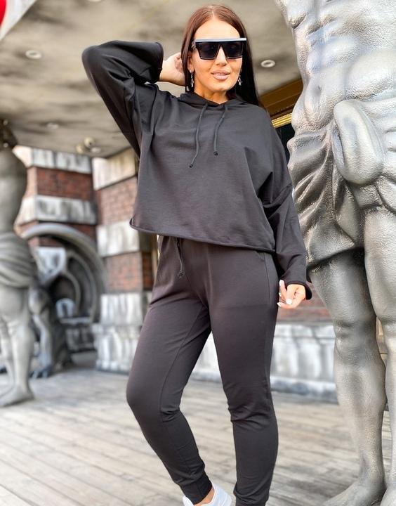 

Спортивный костюм G&M k-73015 - Размер цвет черный, Спортивный костюм G&M k-73015 54-56 Размер цвет черный