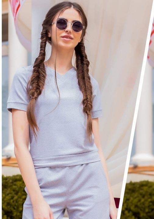 

Спортивный костюм G&M k-68824 - Размер цвет светло-серый, Спортивный костюм G&M k-68824 42-44 Размер цвет светло-серый