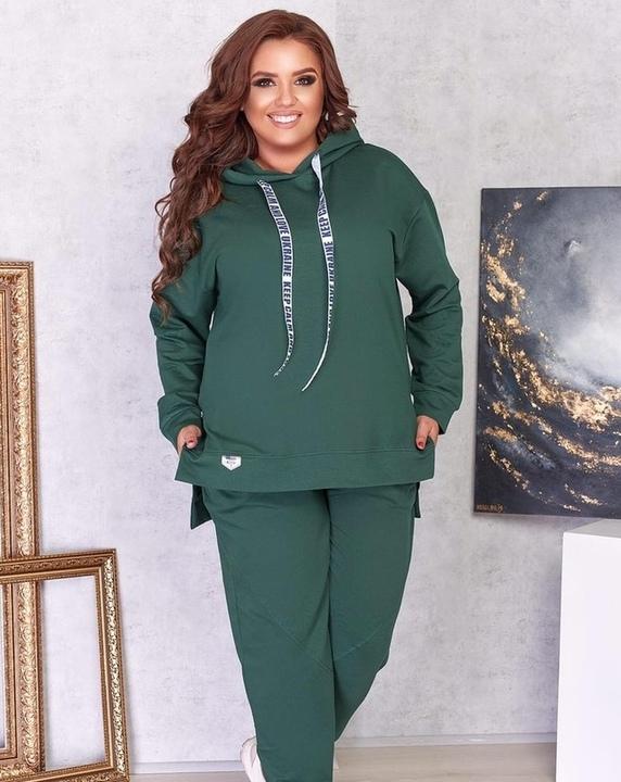

Спортивный костюм G&M k-71217 50-52 Размер цвет бутылка