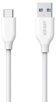 

Кабель Anker Powerline Select+ USB-C to USB-A 2.0 0.9 м White