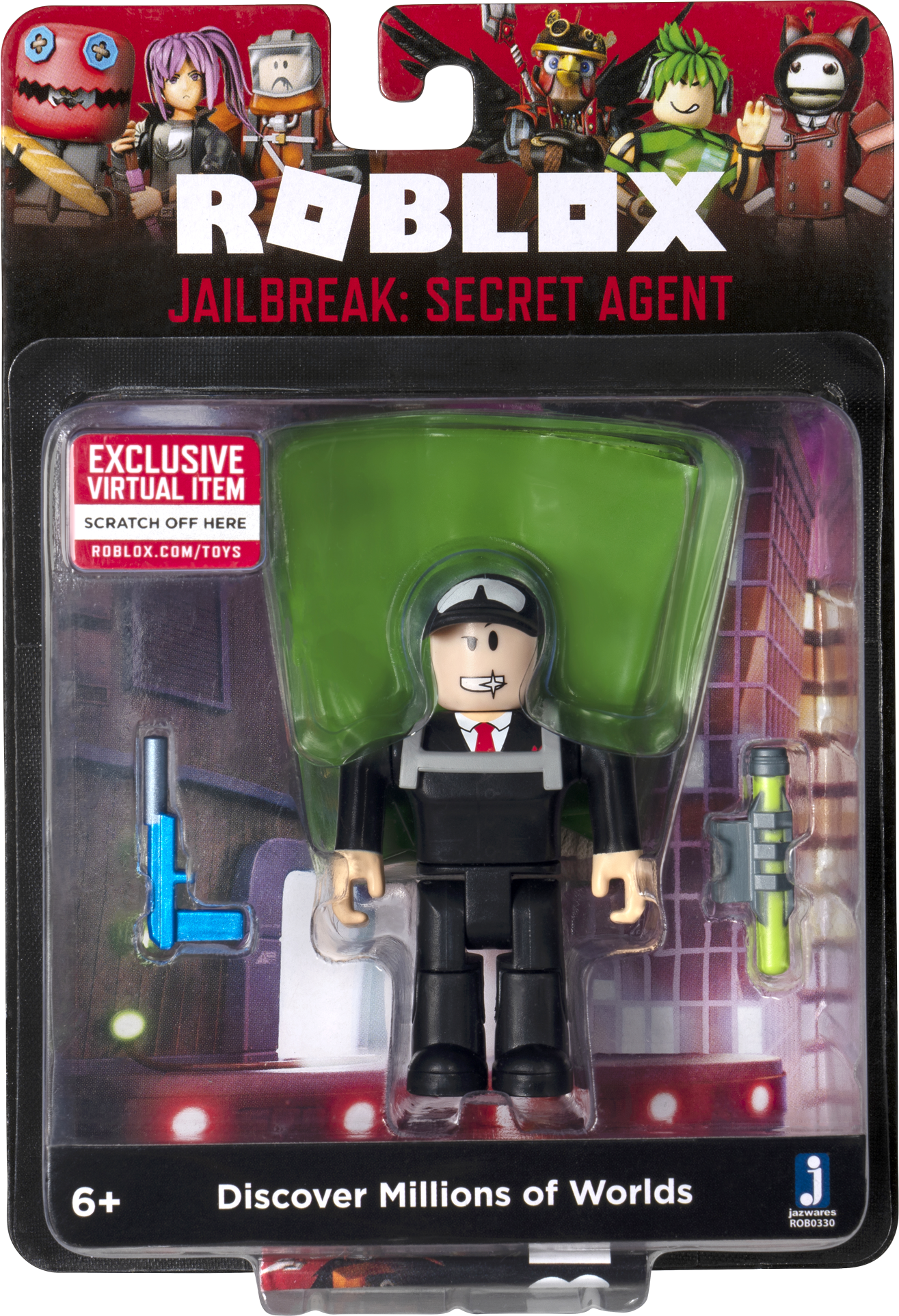 

Игровая коллекционная фигурка Jazwares Roblox Core Figures Jailbreak: Secret Agent W8 (ROB0330)
