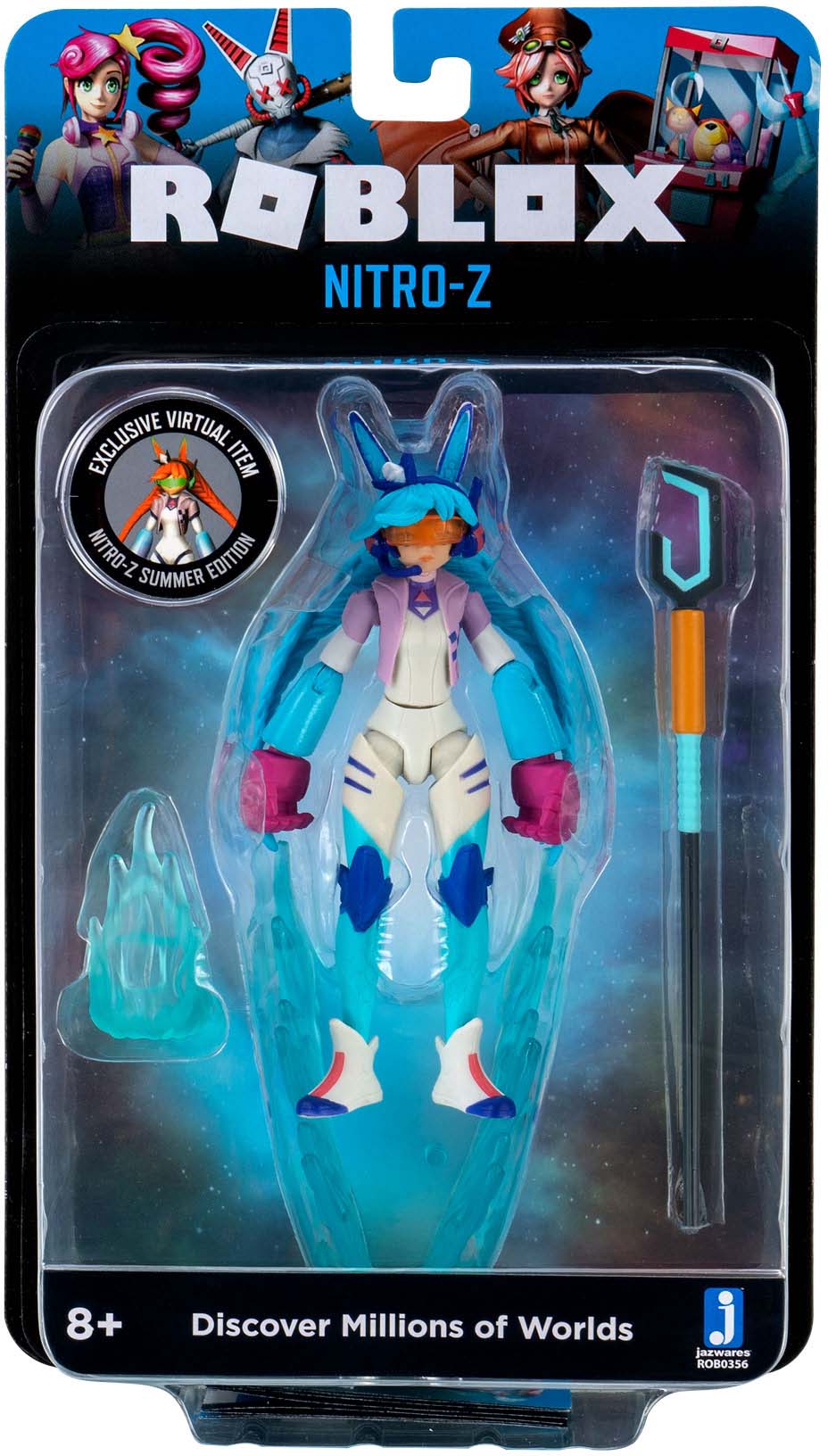

Игровая коллекционная фигурка Jazwares Roblox Imagination Figure Pack Nitr0-Z W8 (ROB0356)