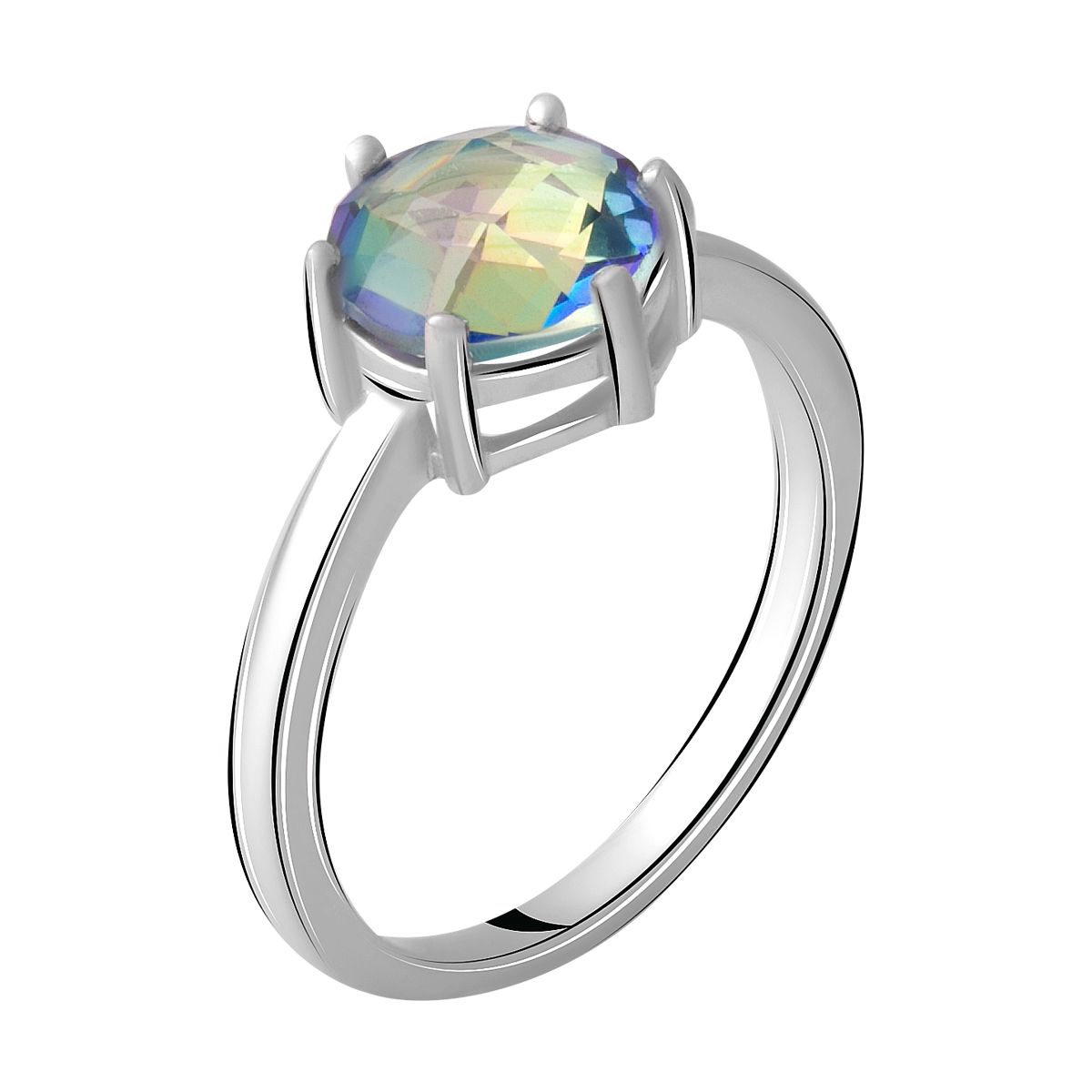 

Серебряное кольцо SilverLine с натуральным мистик топазом 1.588ct 17 размер