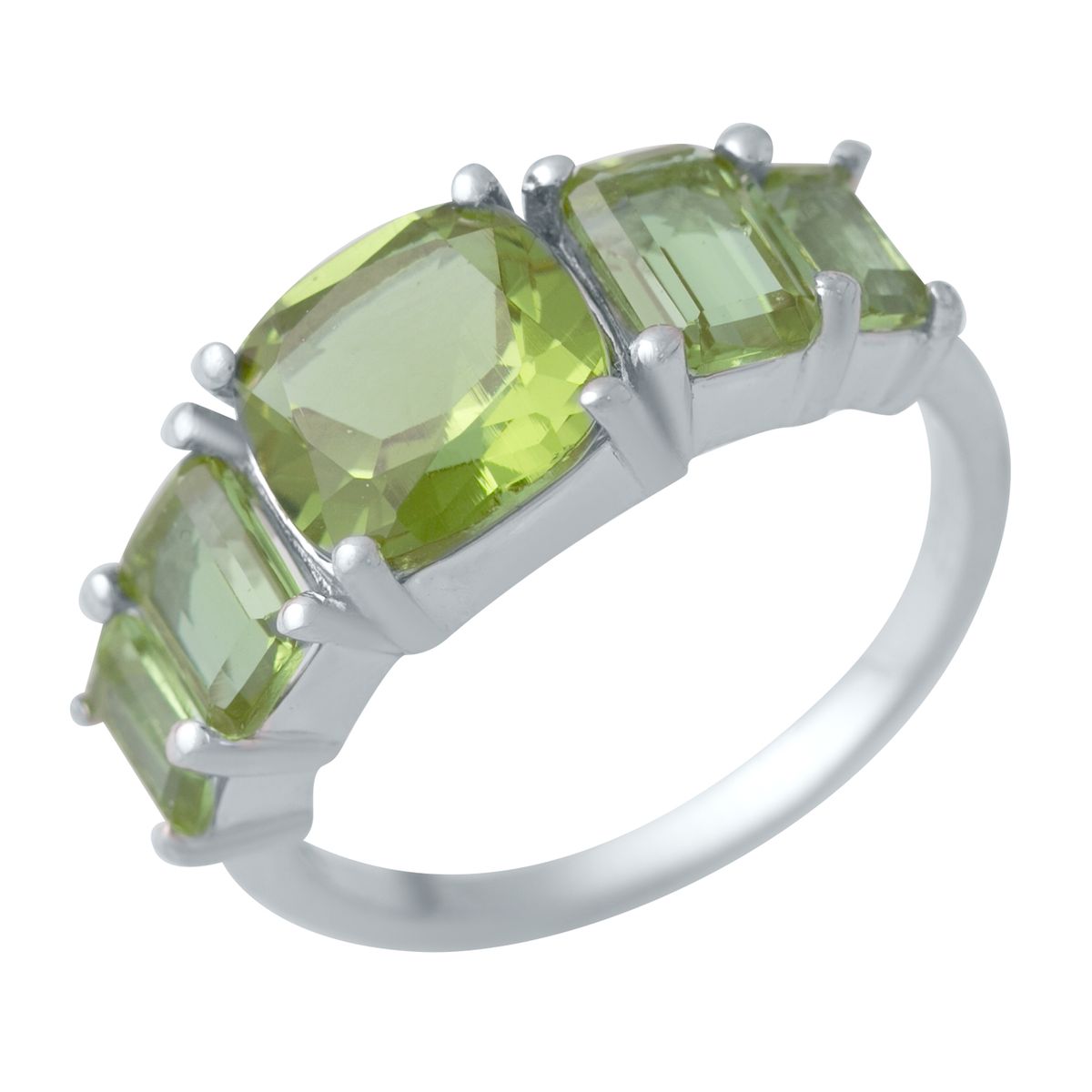 

Серебряное кольцо SilverLine с Султанит султанитом 3.4ct 18.5 размер