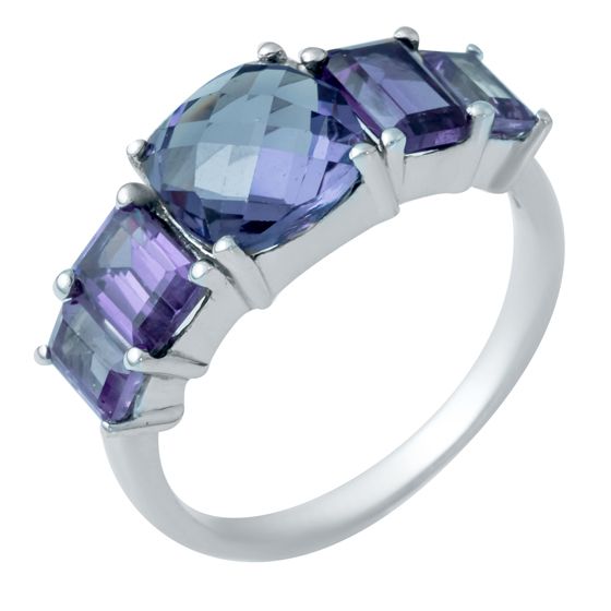 

Серебряное кольцо SilverLine с олександритом 5.55ct 18.5 размер