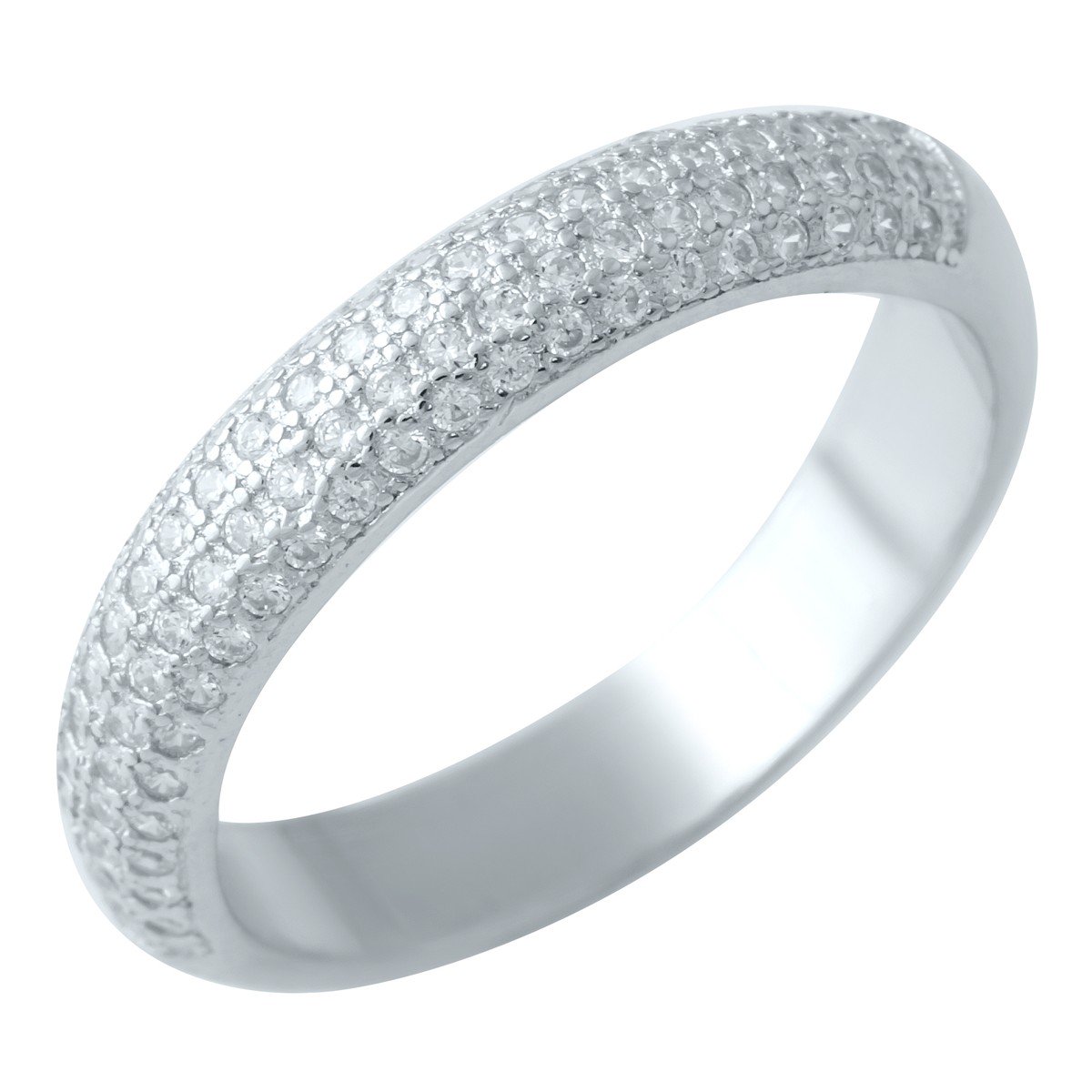 

Серебряное кольцо SilverLine с фианитами 16.5 размер