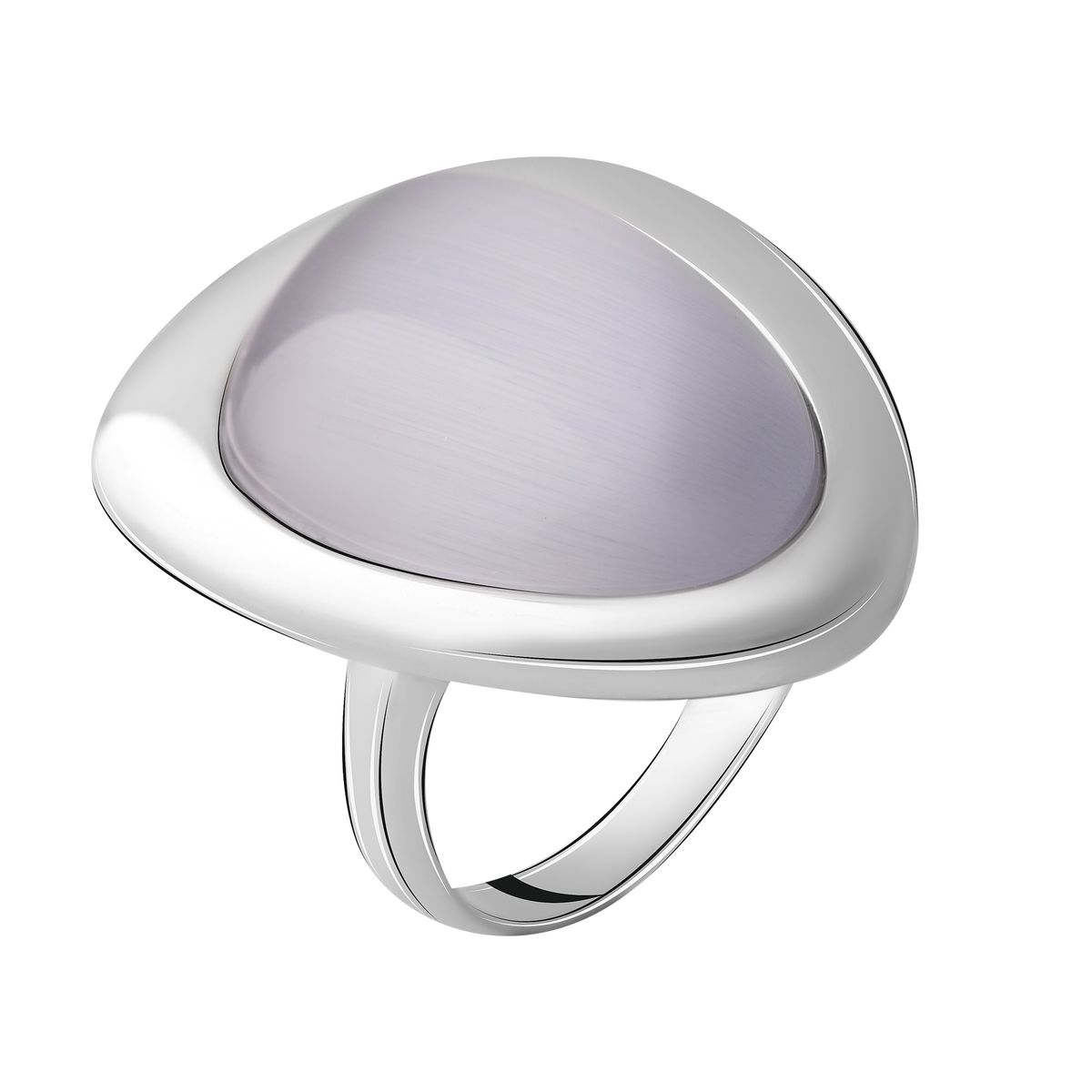 

Серебряное кольцо SilverLine с кошачим глазом 17 размер