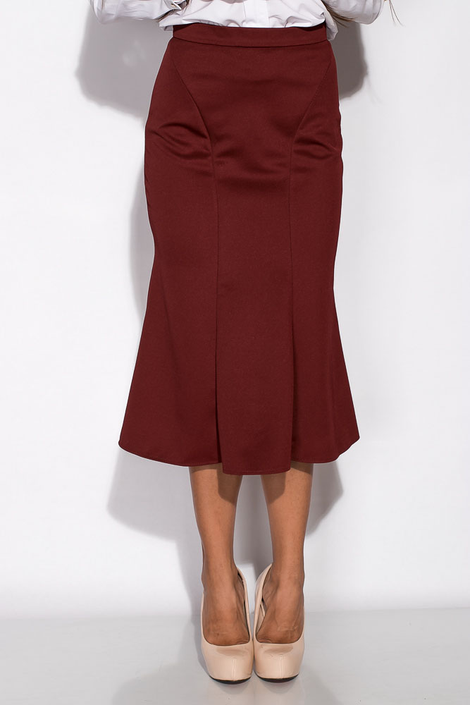 

Юбка 120P536 (Гранатовый) T&M 48 Размер цвет Гранатовый