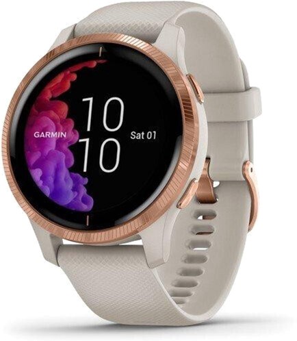 

Спортивные часы Garmin Venu Rose Gold With Silicone Band (010-02173-21)