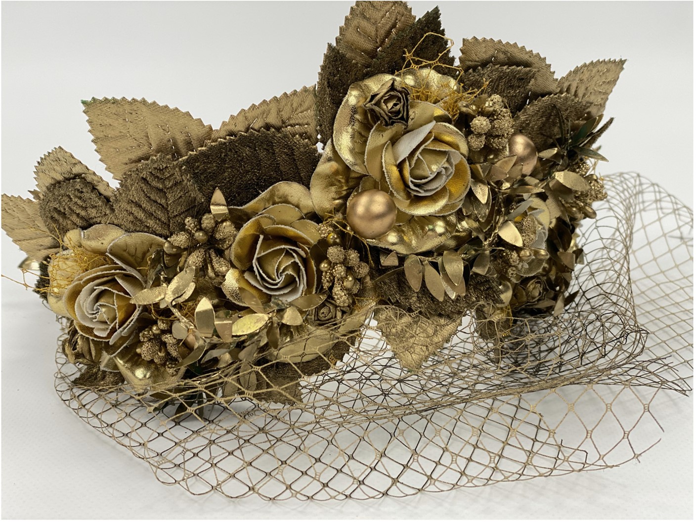 

Венок Seta Decor Charlize 20-893GL Золотистый