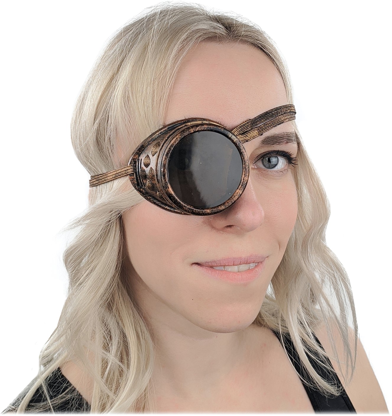 

Очки Seta Decor Гоггл-монокль steampunk woman 20-929 Бронзовые