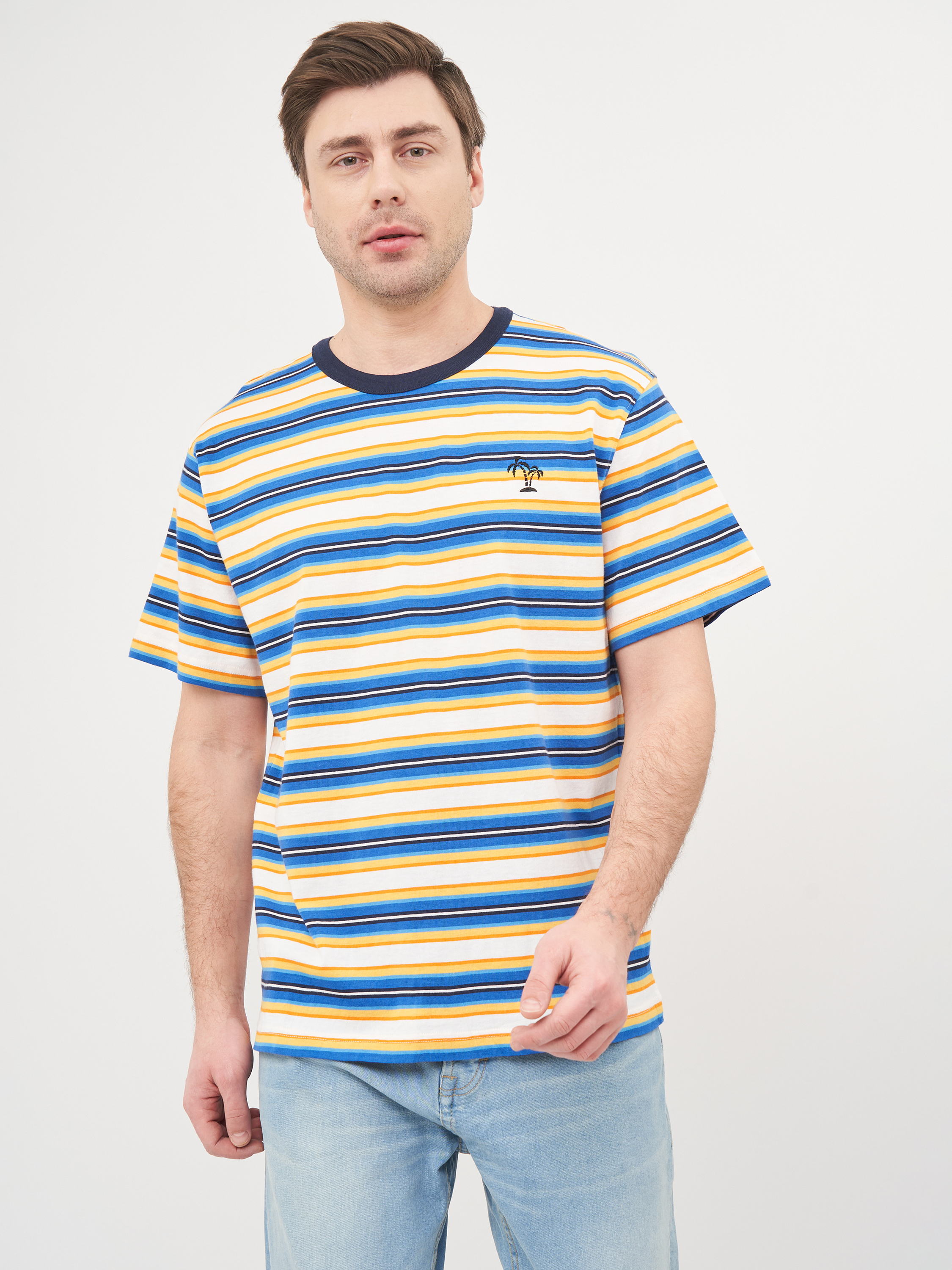 

Футболка H&M 567540612 L Разноцветная