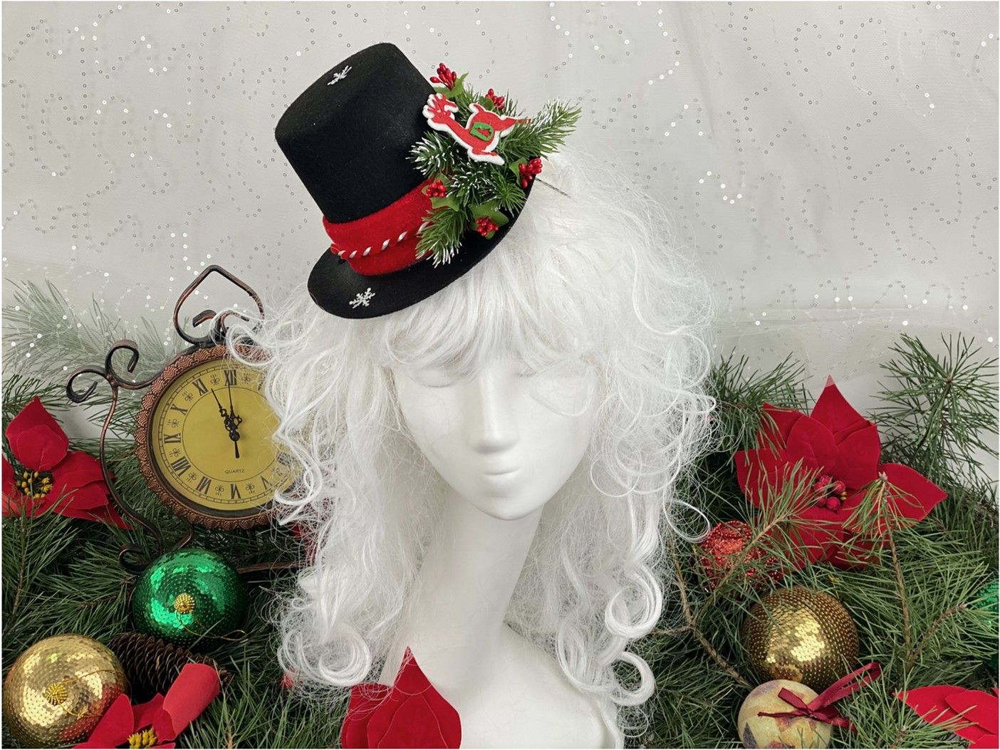

Шляпа Seta Decor Christmas 20-938 Черная