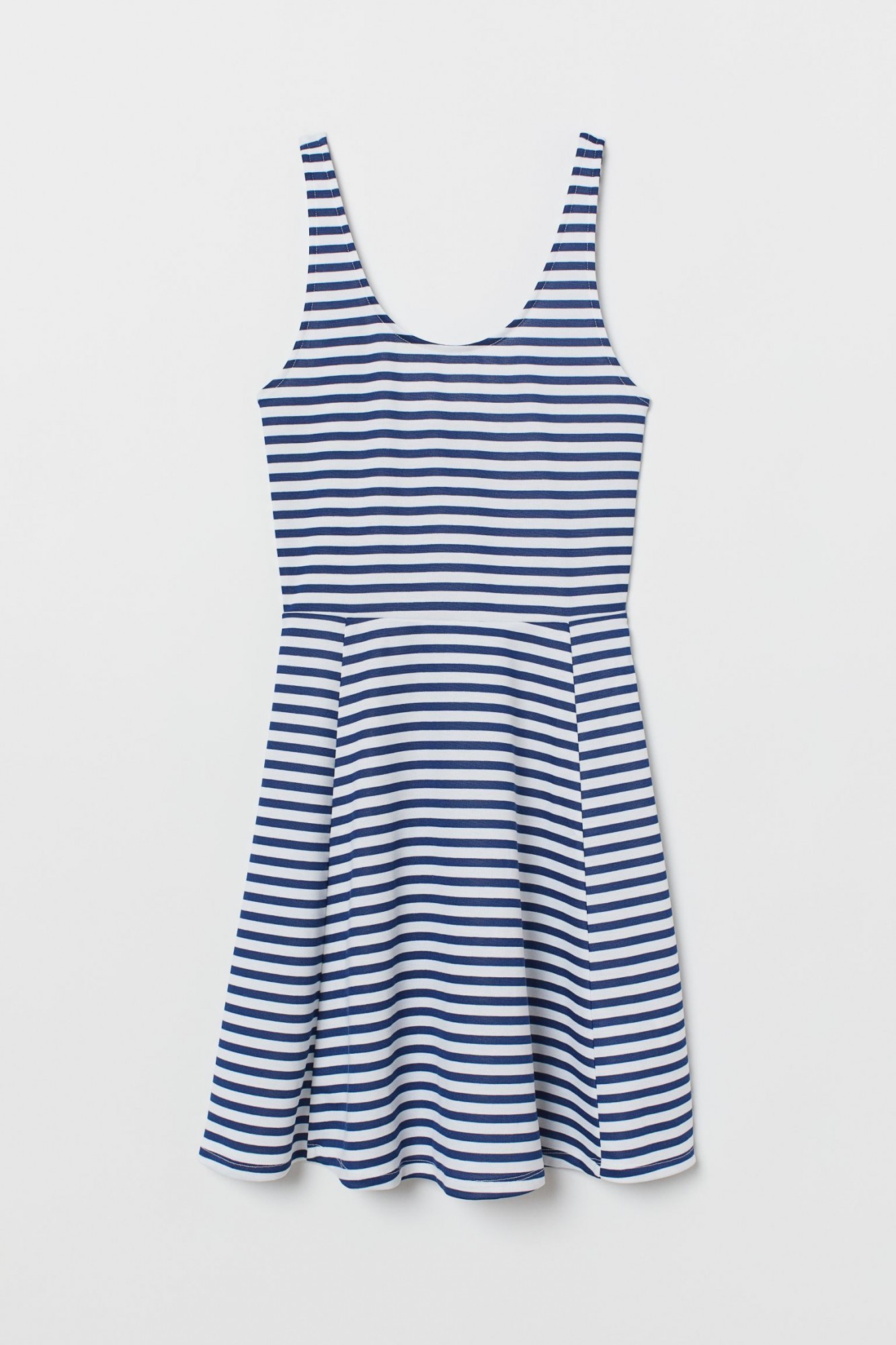 

Платье H&M 36 бело-синий в полоску 6811809RP7