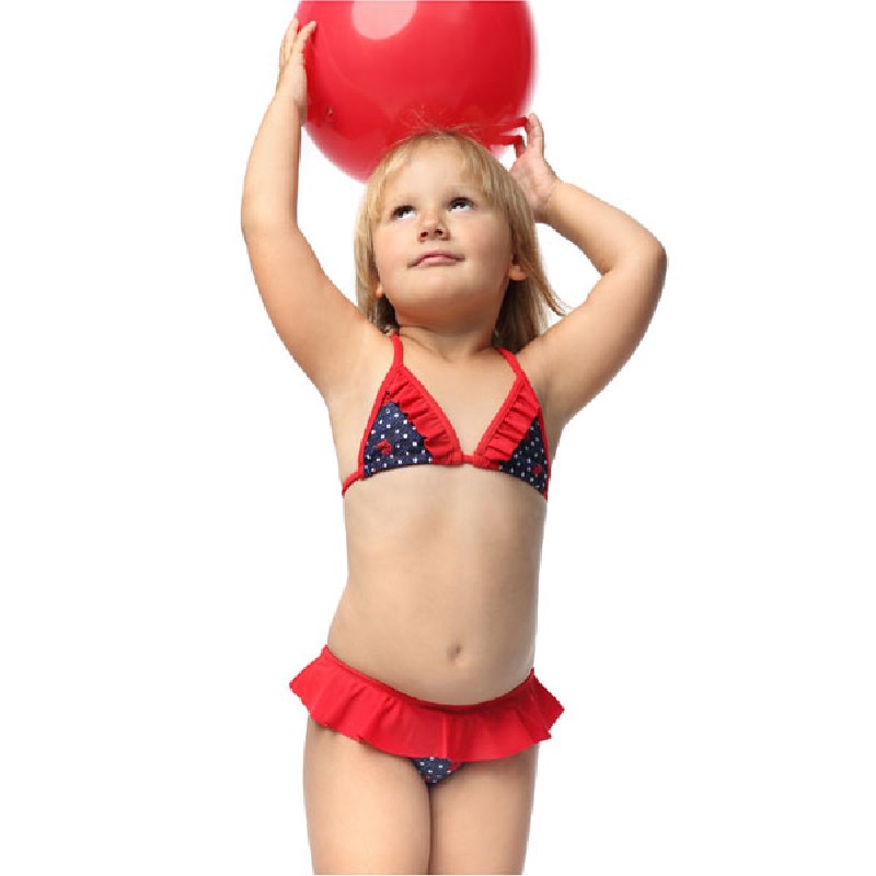 

Купальник раздельный Keyzi LADYBUG BIKINI 110 см синий-красный (438791)