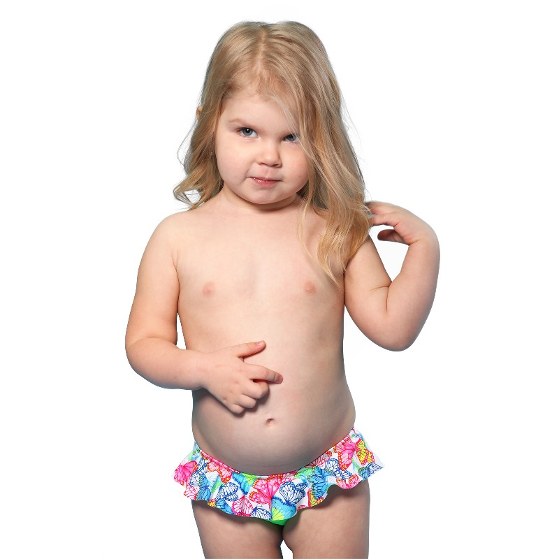 

Плавки для дівчинки Keyzi Butterfly slip 92 см зеленый (439051)