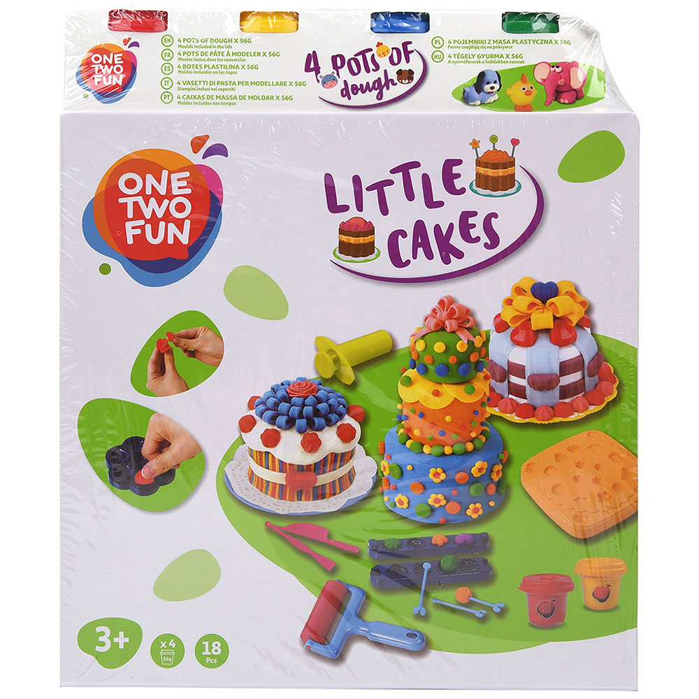 

Набор для лепки One Two Fun Little cakes