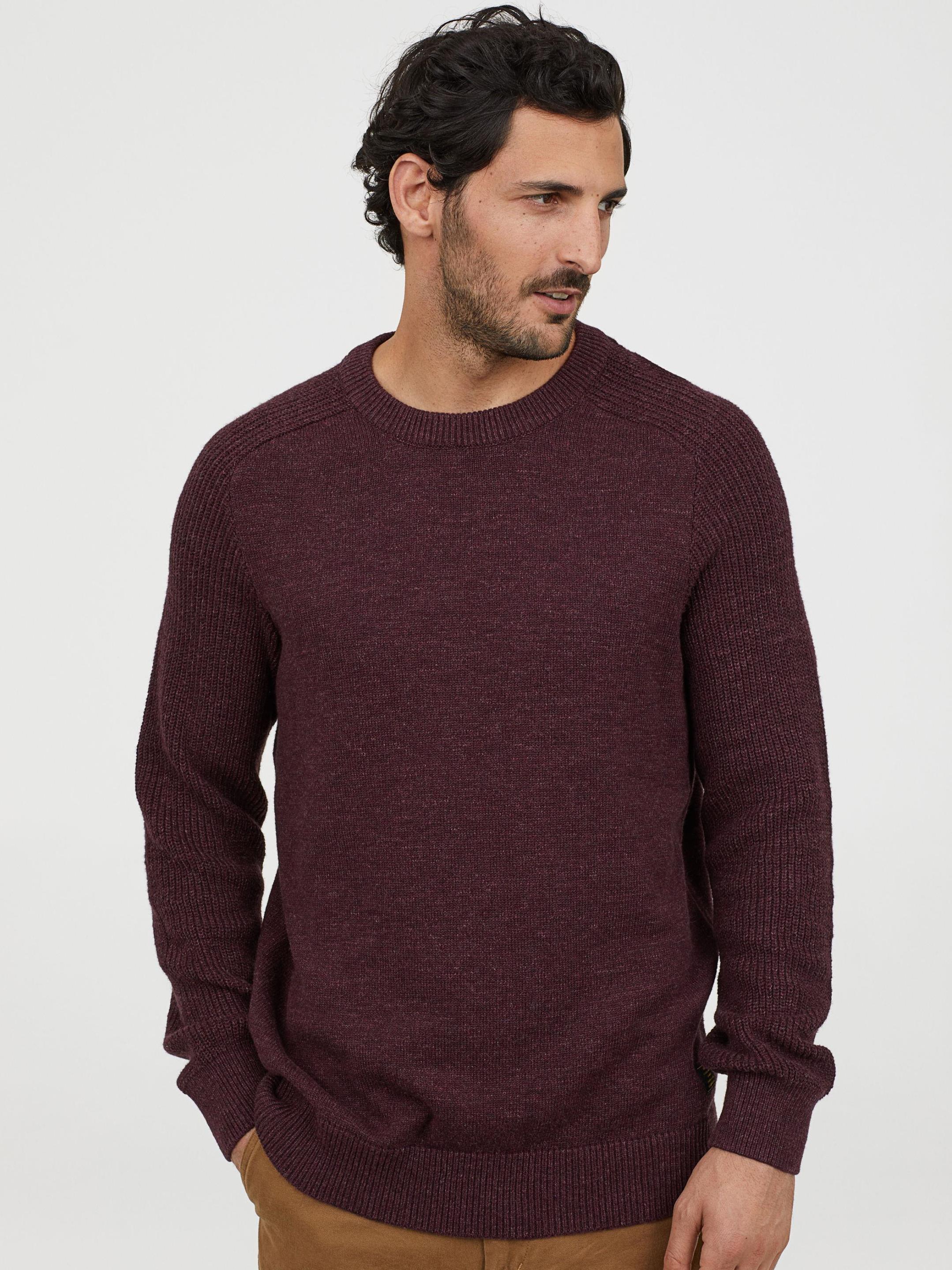 

Свитер H&M 0632813 M Фиолетовый