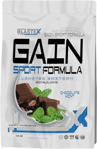 

Гейнер Blastex Gain Sport Formula 1000 g /14 servings/ Chocolate Mint 1000 г