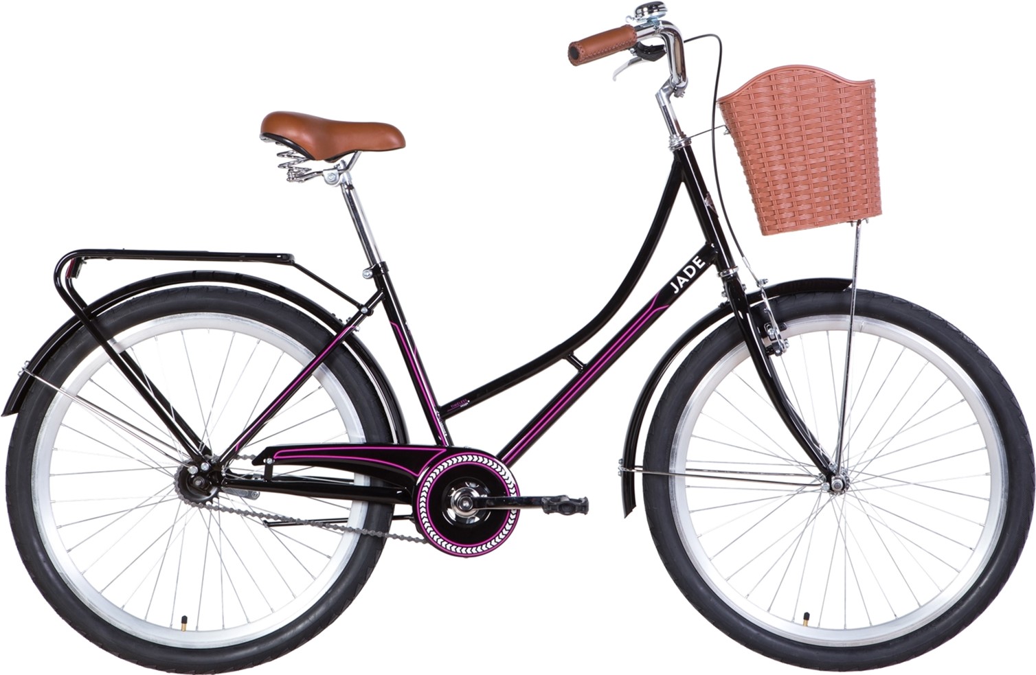 

Велосипед Dorozhnik Jade 26" 17" 2021 Черно-розовый (OPS-D-26-142)