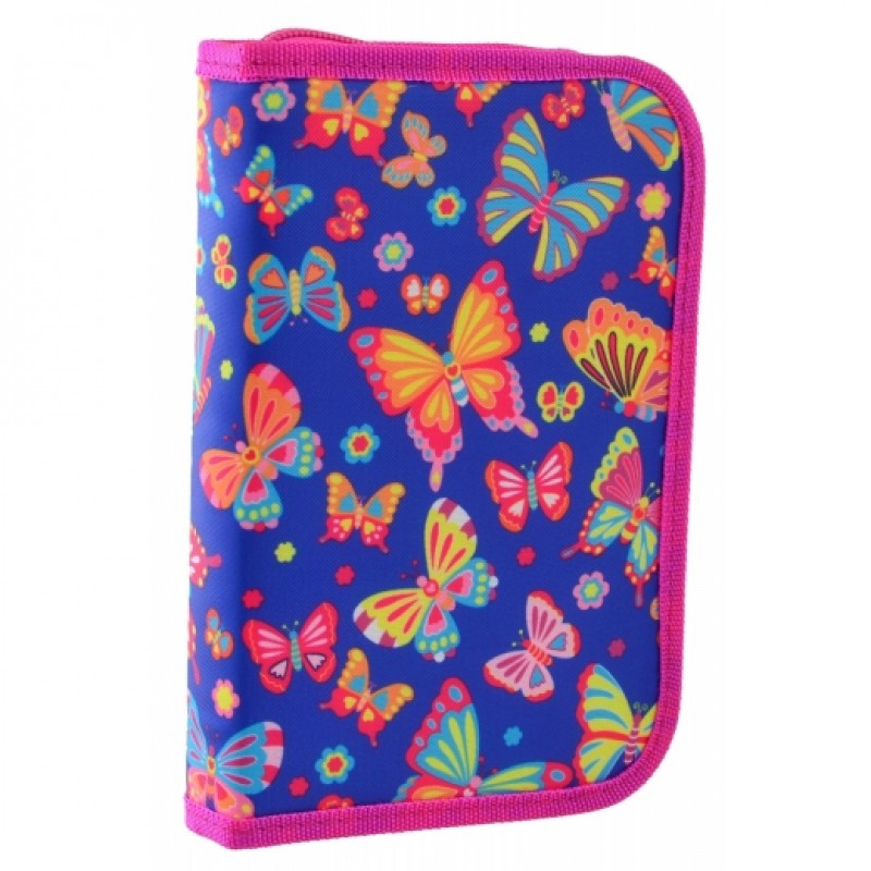 

Пенал Smart Butterfly dance 532051 20,5х13х3,6 см синий