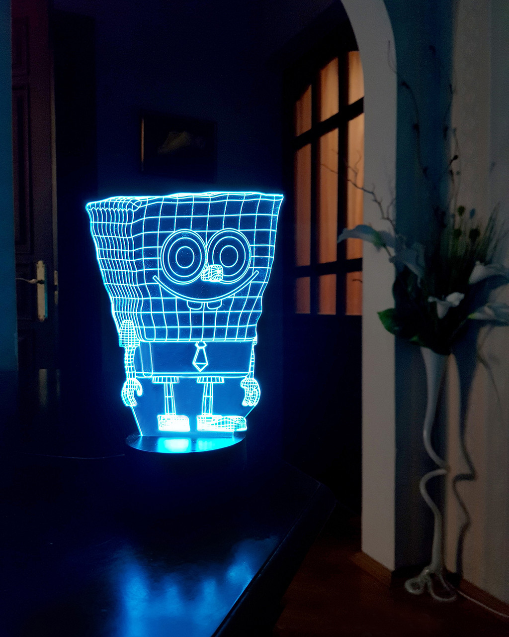 

Детский ночник - светильник "Спанч Боб" 3DTOYSLAMP