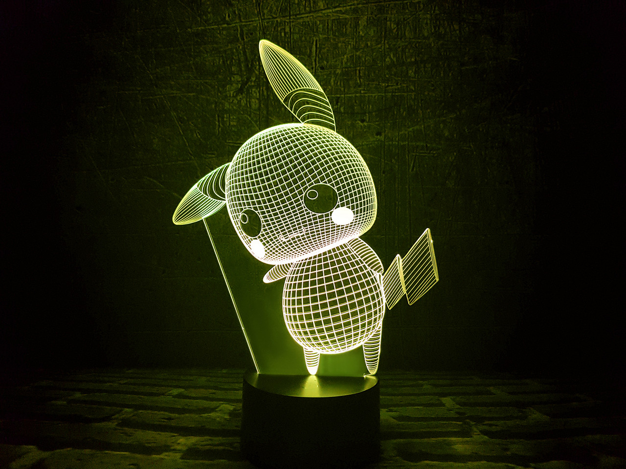 

Сменная пластина для 3D ламп "Пикачу" 3DTOYSLAMP