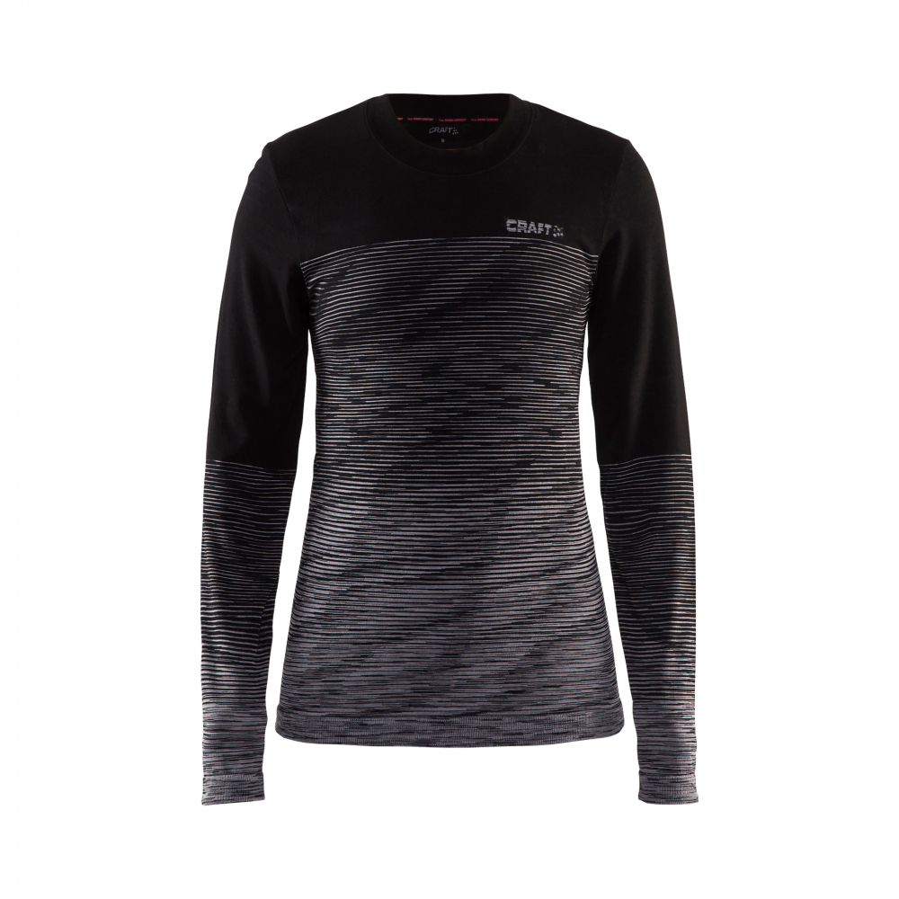 

Термофутболка Craft Wool Comfort 2.0 CN LS Woman розмір L колір 999975