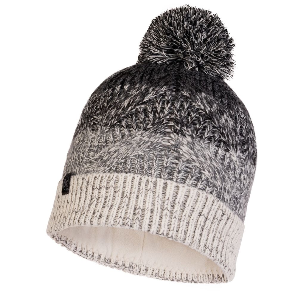 

Шапка Buff Knitted & Polar Hat Masha Черный-Серый
