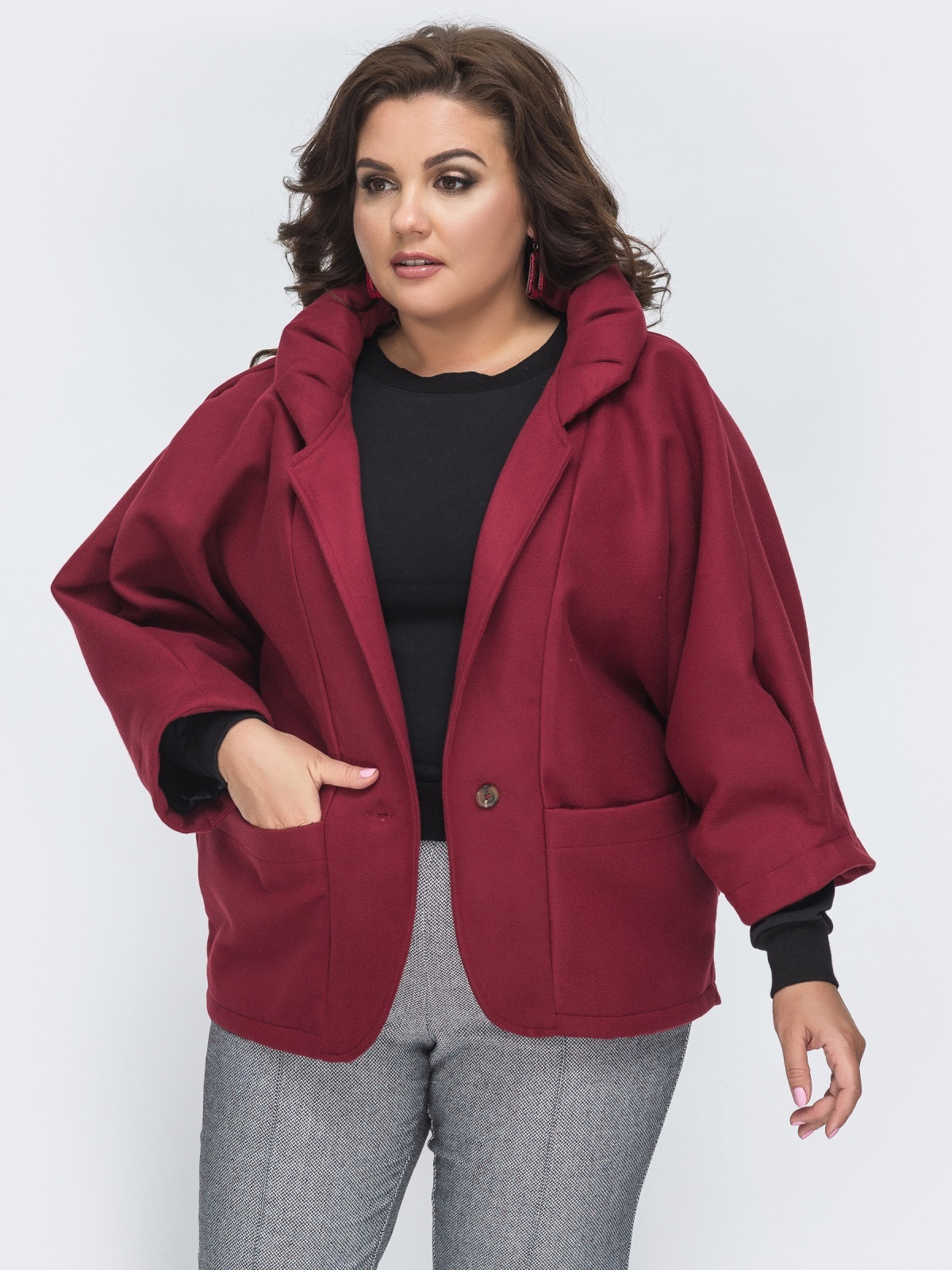 

Пальто Maximoda ЕМО98257/1 50-52 бордовый