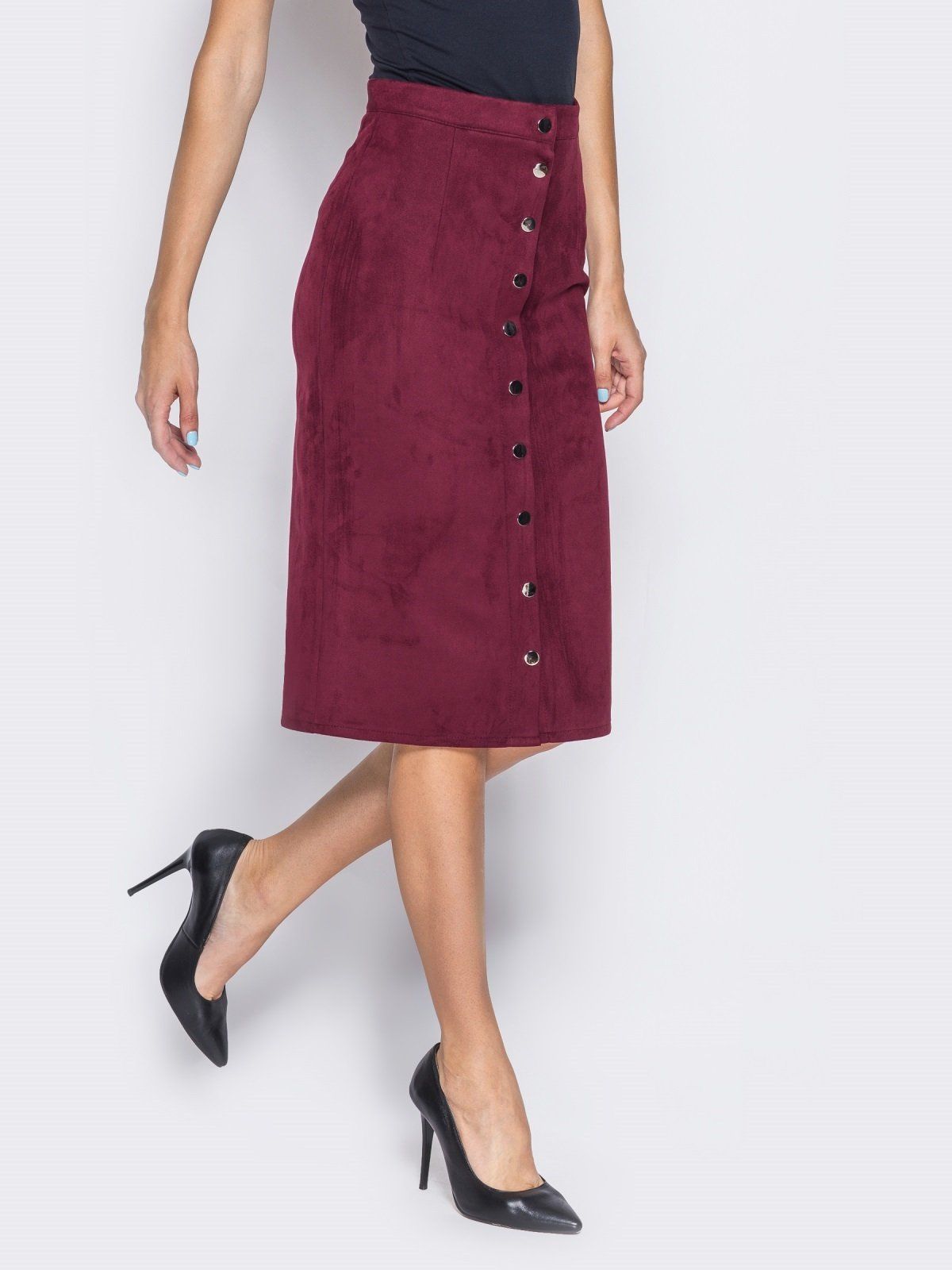 

Юбка миди Maximoda ЕМО45232/1 - бордовый, Юбка миди Maximoda ЕМО45232/1 42-44 бордовый